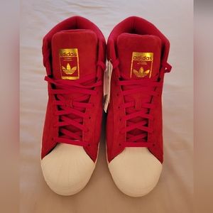 Adidas Pro Model Sneakers Size 13 Suede "Chicago"